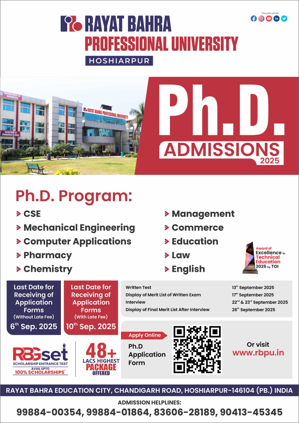 PhD Registrations